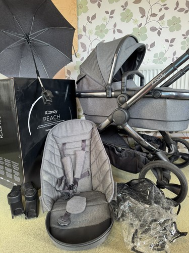Icandy peach pushchair with - peach,